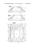 TRUNCATED PYRAMID SHAPED SHIPPING BASE diagram and image