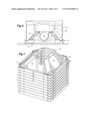 TRUNCATED PYRAMID SHAPED SHIPPING BASE diagram and image