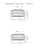 ORGANIC ELECTROLUMINESCENCE DEVICE diagram and image