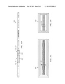 SEMICONDUCTOR WAFER HAVING SCRIBE LINE TEST MODULES INCLUDING MATCHING     PORTIONS FROM SUBCIRCUITS ON ACTIVE DIE diagram and image