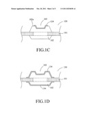 LED HOUSING WITH FLUOROPOLYMER SURFACE COATING LAYER AND LED STRUCTURE     HAVING THE SAME diagram and image