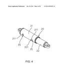 FOLDING BICYCLE WITH TELESCOPIC ROD diagram and image