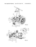 FOLDING BICYCLE WITH TELESCOPIC ROD diagram and image