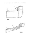 Bumper beam with integrated energy absorber diagram and image