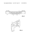 Bumper beam with integrated energy absorber diagram and image