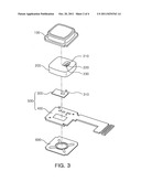 Optical pointing module and electronic apparatus diagram and image