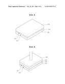 TOUCH SCREEN DEVICE AND METHOD OF MANUFACTURING THE SAME diagram and image