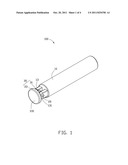 STYLUS AND PORTABLE ELECTRONIC DEVICE UTILIZING SAME diagram and image