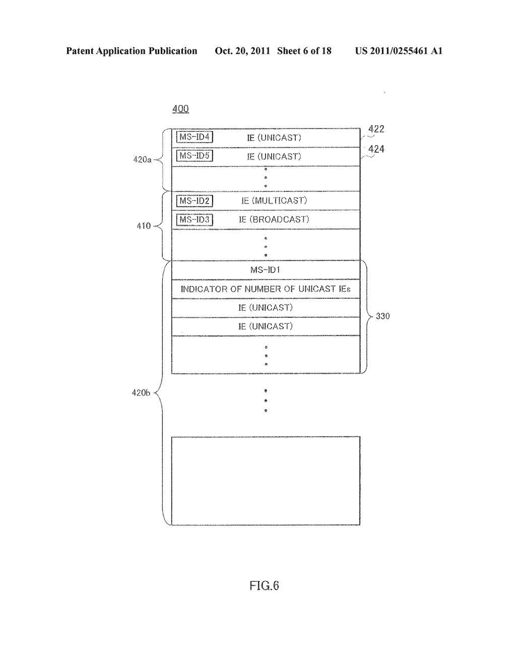 TRANSMISSION EQUIPMENT AND METHOD FOR SENDING CONTROL MESSAGES - diagram, schematic, and image 07