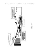 Apparatus for calculating weights associated with a received signal and     applying the weights to transmit data diagram and image