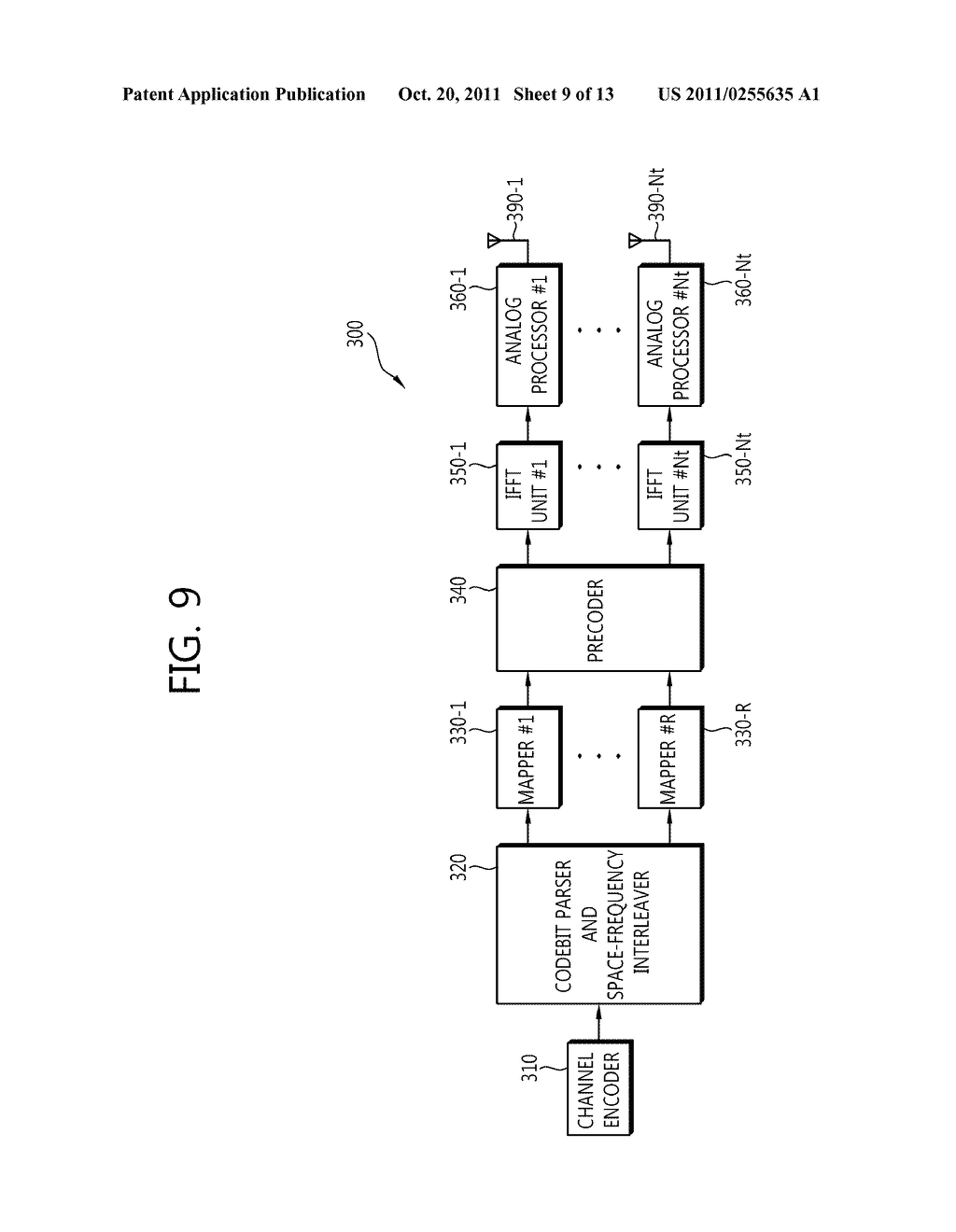 DATA TRANSMISSION DEVICE AND METHOD IN A WIRELESS COMMUNICATIONS SYSTEM - diagram, schematic, and image 10