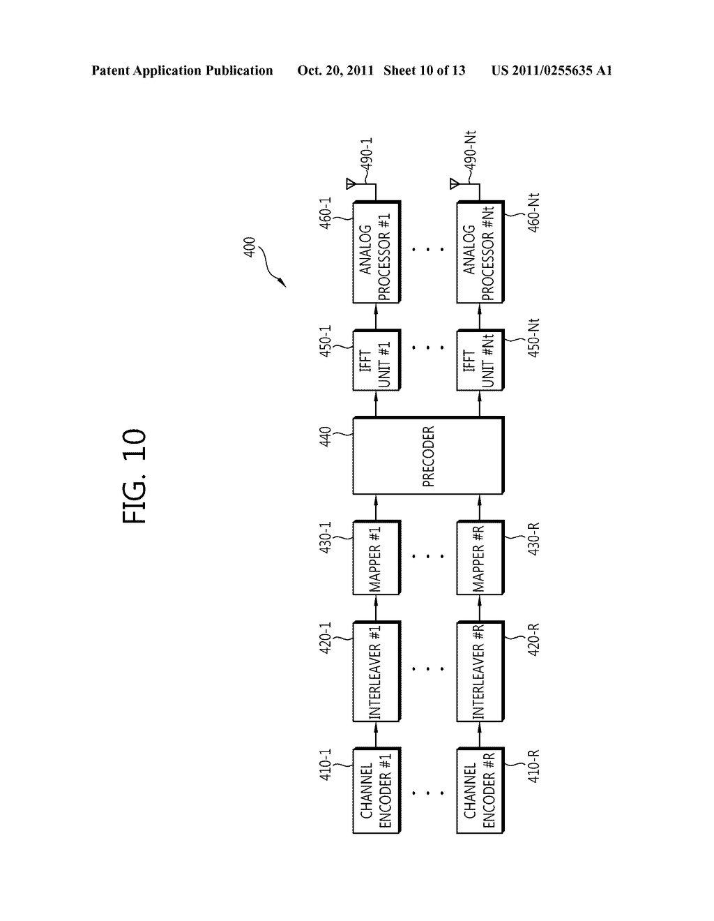 DATA TRANSMISSION DEVICE AND METHOD IN A WIRELESS COMMUNICATIONS SYSTEM - diagram, schematic, and image 11