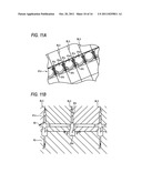 ROLLING ELEMENT ACCOMMODATING BELT FOR LINEAR GUIDE APPARATUS, LINEAR     GUIDE APPARATUS AND METALLIC MOLD FOR MANUFACTURING ROLLING ELEMENT     ACCOMMODATING BELT diagram and image