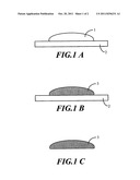 METHOD FOR PREPARING A MICRO-PARTICLE DRUG IN HEMISPHERE-SHAPED DOSAGE     FORM AND APPLICATIONS THEREOF diagram and image