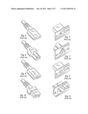 Retainer system for electric cable couplers diagram and image