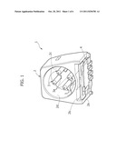 ELECTRIC SMD MALE CONNECTOR AND A METHOD FOR ASSEMBLING THEREOF diagram and image