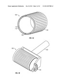 Skin treatment and drug delivery device diagram and image