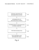 System and method for microablation of tissue diagram and image