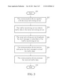 Method of delivering traffic status updates via a social networking     service diagram and image