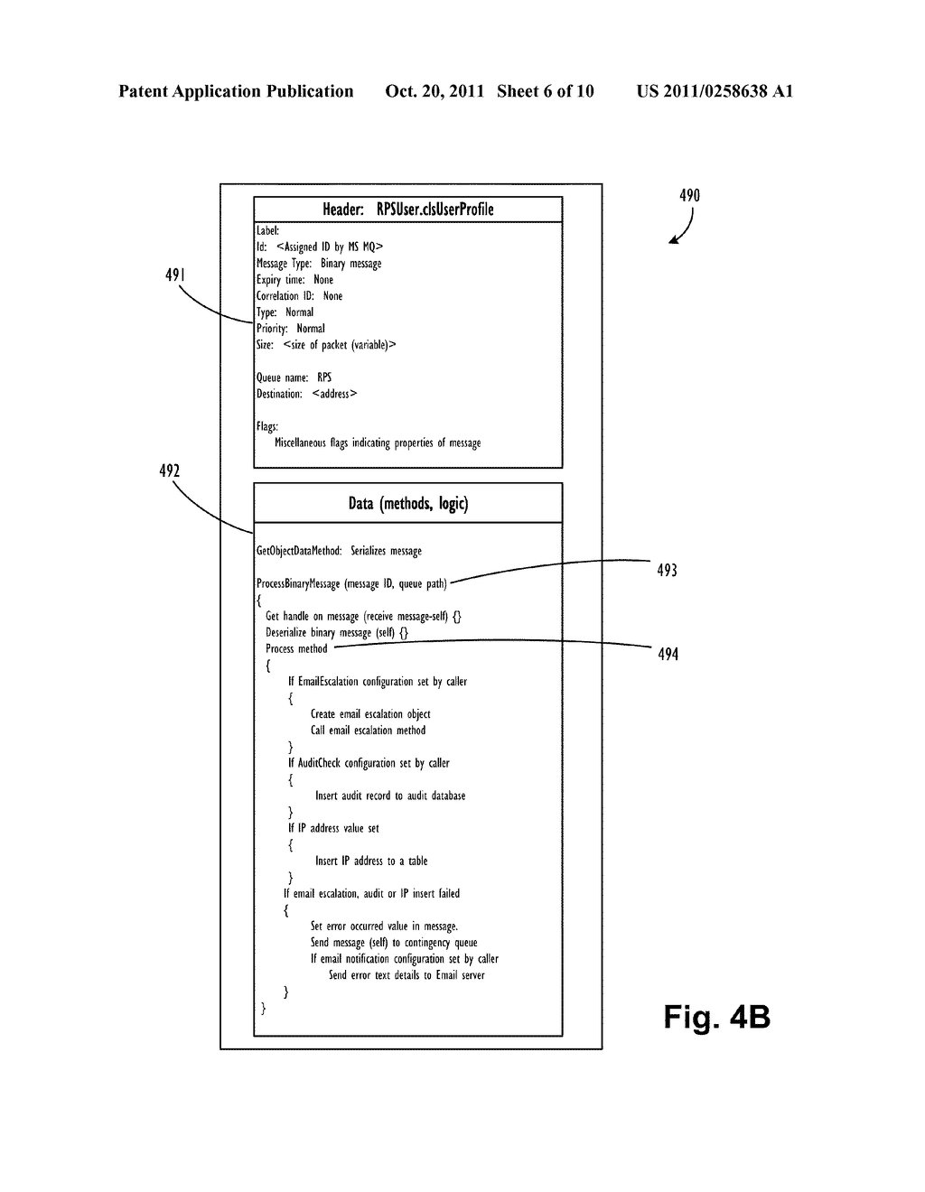 DISTRIBUTED PROCESSING OF BINARY OBJECTS VIA MESSAGE QUEUES INCLUDING A     FAILOVER SAFEGUARD - diagram, schematic, and image 07