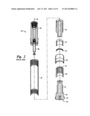 PERCUSSION DRILLING ASSEMBLY WITH ANNULAR LOCKING MEMBER diagram and image