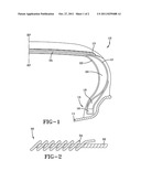 CARCASS PLY FOR A PNEUMATIC TIRE diagram and image