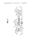 AUTOMATIC SHOE CLEARANCE ADJUSTMENT APPARATUS diagram and image