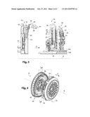 AXIALLY ADJUSTABLE WITHOUT PLAY COUPLING BETWEEN FLYWHEEL AND REACTION     PLATE diagram and image