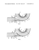 SPIRAL CONVEYOR APPARATUS WITH AUTOMATIC FLOW CONTROL AND MERGE/DIVERT     ATTACHMENT diagram and image