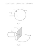 Section of a separation column, separation column and a method of     operation diagram and image