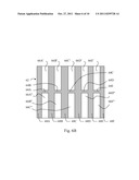 Section of a separation column, separation column and a method of     operation diagram and image