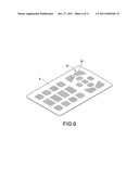 METHOD OF MANUFACTURING LIGHT GUIDE PLATE OF KEYPAD diagram and image