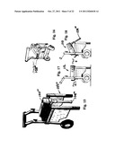 TILTING PAINT SPRAY PUMP AND CART diagram and image