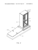 SERVER CABINET WITH DUAL-FUNCTION SIDE DOOR diagram and image