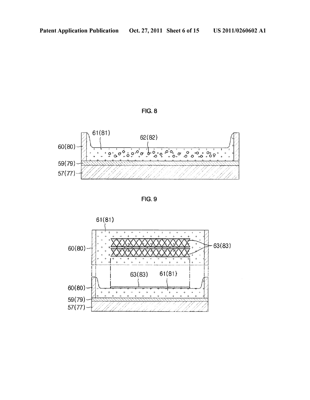 AC-PLASMA DISPLAY DEVICES USING METAL NANOPARTICLES OR NANOSTRUCTURES AND     METHOD FOR MANUFACTURING THE SAME - diagram, schematic, and image 07