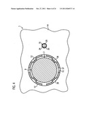 DEVICE FOR SELF-ADJUSTING AND METHOD FOR ARRANGING AN IMPULSE TRANSMITTER     IN RELATION TO A ROTOR diagram and image