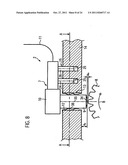 DEVICE FOR SELF-ADJUSTING AND METHOD FOR ARRANGING AN IMPULSE TRANSMITTER     IN RELATION TO A ROTOR diagram and image