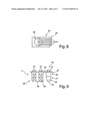 Measuring probe for non-destructive measuring of the thickness of thin     layers diagram and image