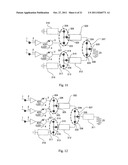 POWER COMBINER/DISTRIBUTOR AND TRANSMITTER USING THE POWER     COMBINER/DISTRIBUTOR diagram and image