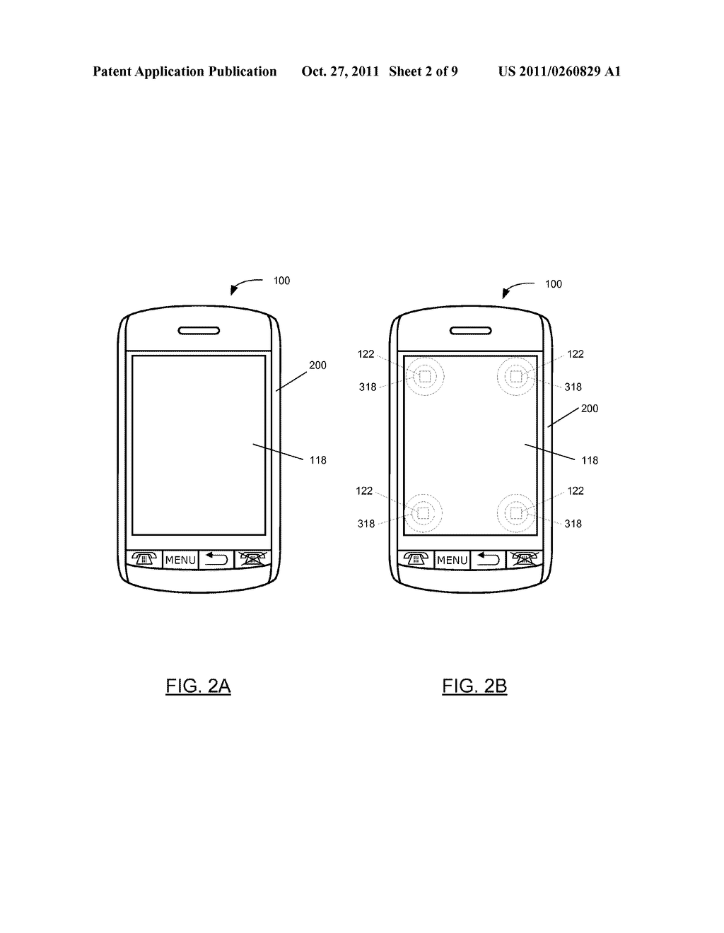 METHOD OF PROVIDING SECURITY ON A PORTABLE ELECTRONIC DEVICE HAVING A     TOUCH-SENSITIVE DISPLAY - diagram, schematic, and image 03