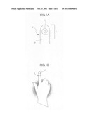 Fingerprint reader device and electronic apparatus diagram and image