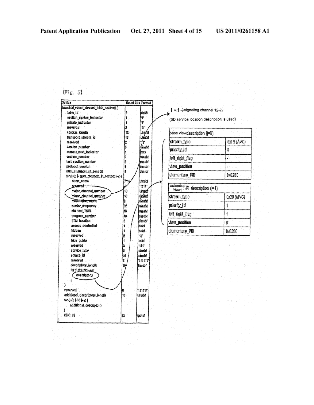 DIGITAL BROADCAST RECEIVING METHOD PROVIDING TWO-DIMENSIONAL IMAGE AND 3D     IMAGE INTEGRATION SERVICE, AND DIGITAL BROADCAST RECEIVING DEVICE USING     THE SAME - diagram, schematic, and image 05