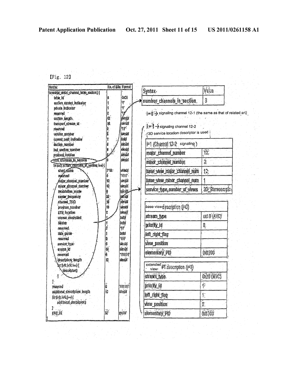 DIGITAL BROADCAST RECEIVING METHOD PROVIDING TWO-DIMENSIONAL IMAGE AND 3D     IMAGE INTEGRATION SERVICE, AND DIGITAL BROADCAST RECEIVING DEVICE USING     THE SAME - diagram, schematic, and image 12