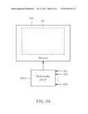 METHOD FOR PROVIDING A VIDEO PLAYBACK DEVICE WITH A SOURCE SELECTION     FUNCTION USING IMAGE REPRESENTATIVES OF INPUT TERMINALS, AND ASSOCIATED     VIDEO PLAYBACK DEVICE AND ASSOCIATED PROCESSING CIRCUIT diagram and image