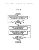 IMAGE FORMING APPARATUS WITH CONTROLLER AUTOMATICALLY SWITCHING DISPLAYS     OF OPERATION PROCEDURE IN ROTATION diagram and image