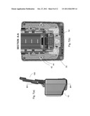 DOCKING CRADLE WITH FLOATING CONNECTOR ASSEMBLY diagram and image