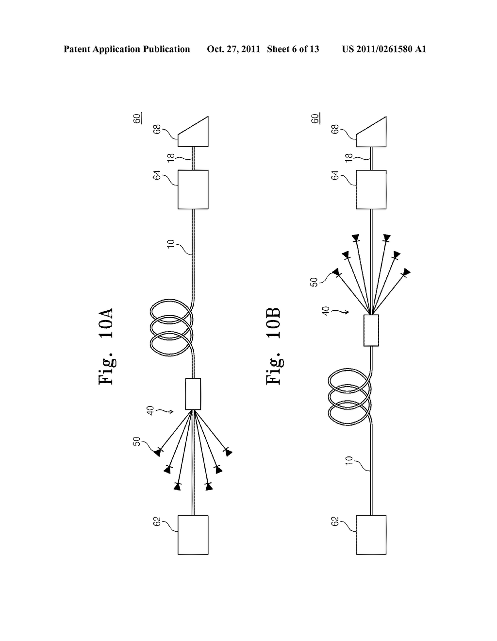 OPTICAL FIBER COUPLER, METHOD OF MANUFACTURING THE SAME, AND ACTIVE     OPTICAL MODULE - diagram, schematic, and image 07
