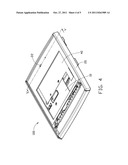 POSITIONING STRUCTURE FOR SPEAKER OF PORTABLE ELECTRONIC DEVICE diagram and image