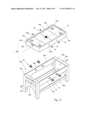 LATCH MECHANISM APPLIED FOR MULTI-FUNCTION GAME TABLE diagram and image