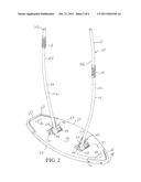 STAND-ON PLAYSET SWING diagram and image